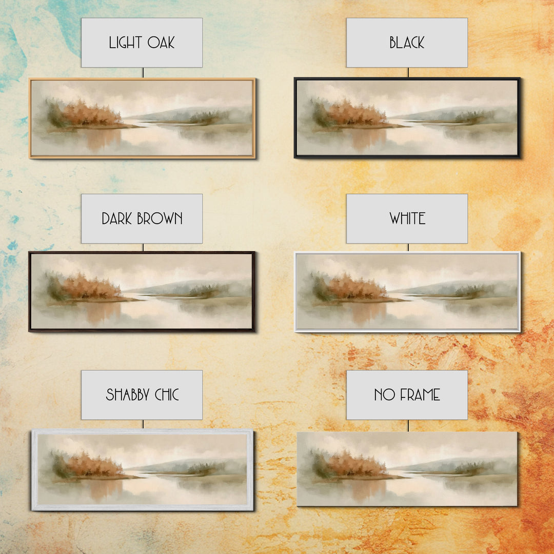 Prairie Prayer Light, Framed Canvas Print, Christian Wall Art, Christian Art Canvas, Christian Painting, Panoramic Frame, Christian Gift