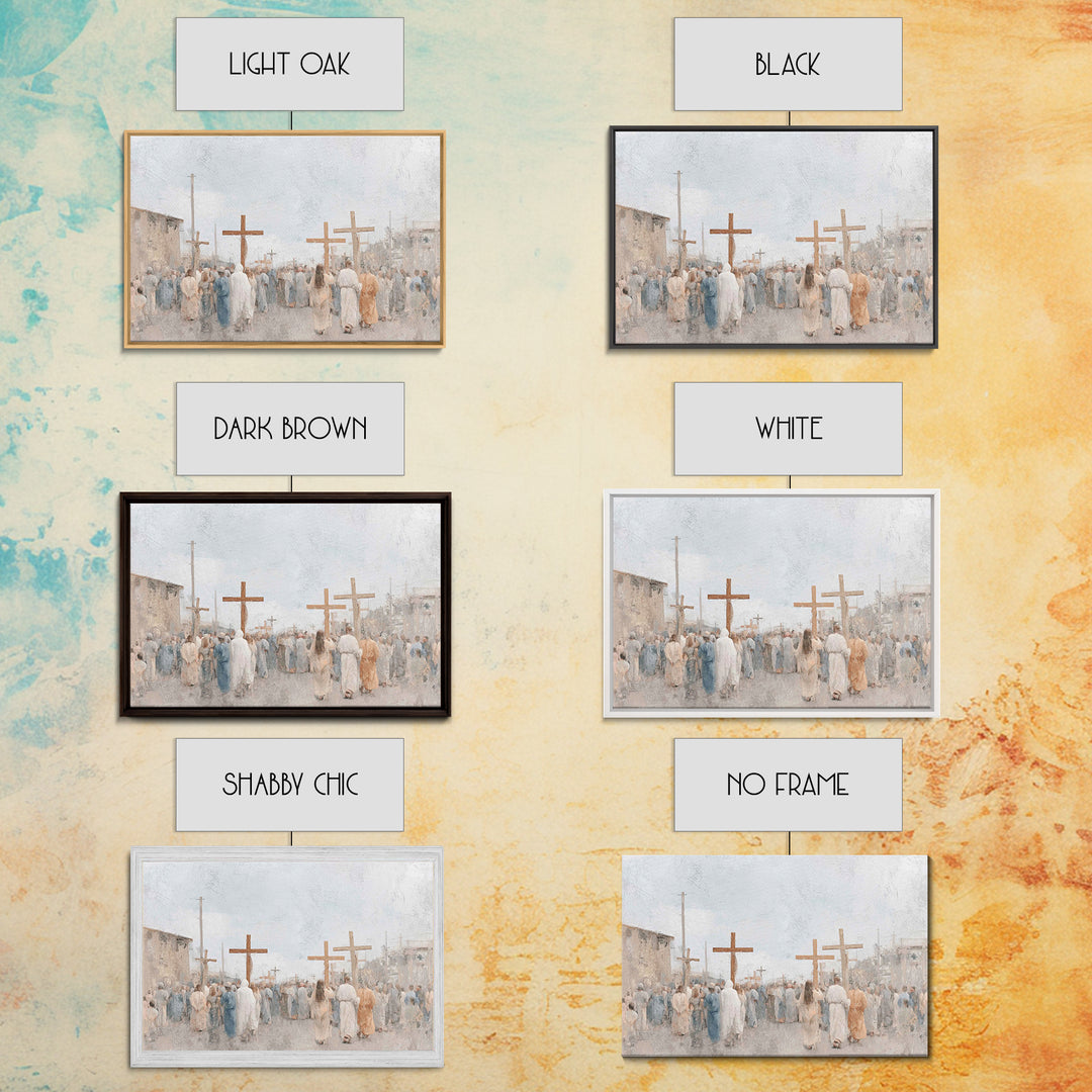 Heralds Of Glory – Framed Canvas Print – Christian Christmas Art – Christian Art Canvas – Christian Wall Art