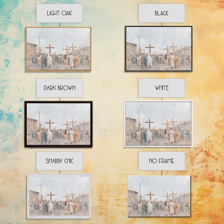 Heralds Of Glory – Framed Canvas Print – Christian Christmas Art – Christian Art Canvas – Christian Wall Art