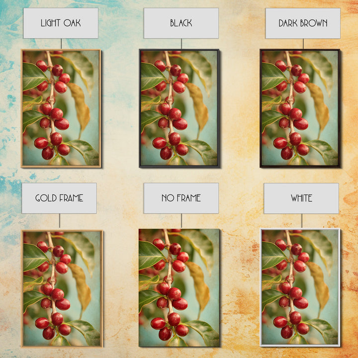 Coffee Farm Landscape Canvas Print, Coffee Shop Art, Wall Decor, Cafe Decor, Fine Art, Cafe, Kitchen Gift, Living Room Decor, CSA-2x3-31