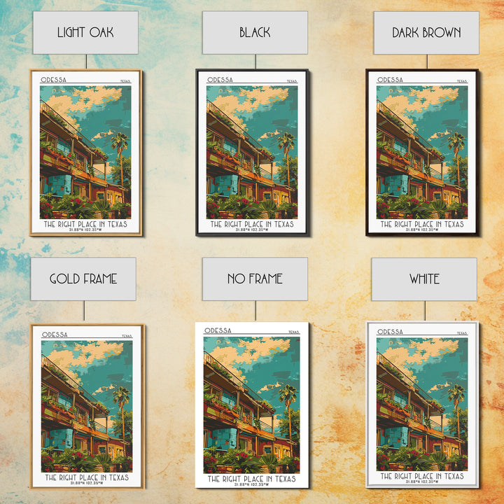 Odessa Travel Poster, Canvas Print, Poster Print, Travel Wall Art, Vintage City Poster, Art Print, Gallery Wall Set, Vintage Posters
