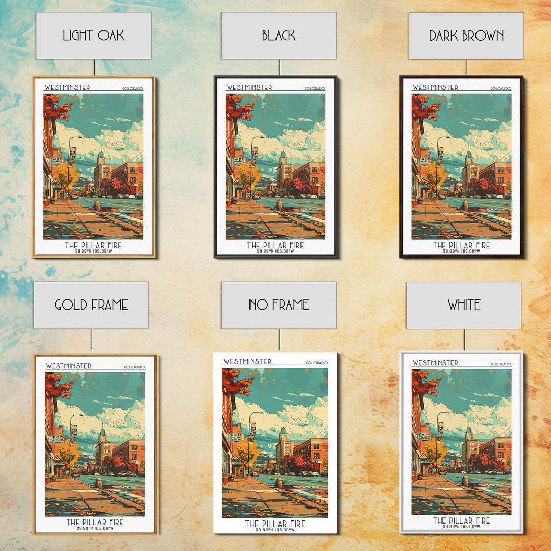 Westminster Travel Poster, Canvas Print, Retro Wall Art, Travel Print, Watercolor Cityscape, Mid Century Wall Art, Travel Wall Decor