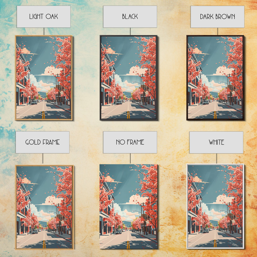 Greeley Travel Poster, Canvas Print, City Travel Poster, Travel Wall Art, Travel Art Print, Fine Art Print, Travel Print, Home Decor