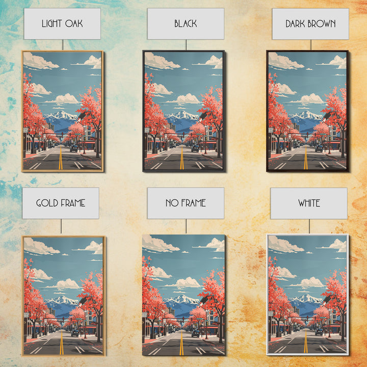 Sparks Travel Poster, Canvas Print, Travel Prints, Landscape Art, Retro Travel Poster, Wall Art, Retro Travel Print, Vintage Posters