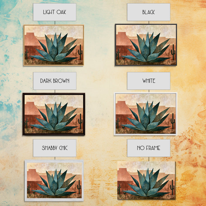 Agave Plant Closeup Canvas Print, Desert Art, Landscape Wall Art, Southwestern Decor, Fine Art, Desert, Luxury Decor, DES-3x2-4