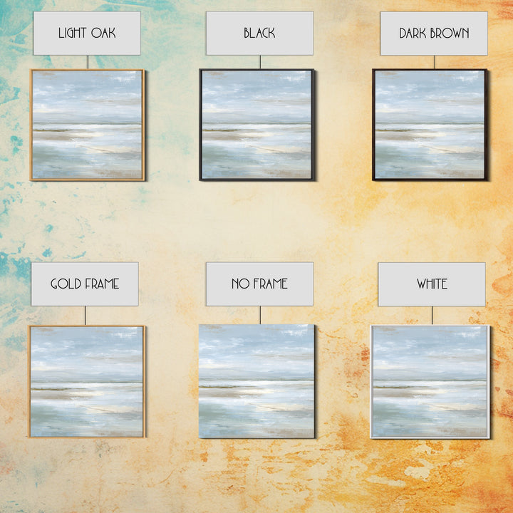 Quiet Coastal Dunes Framed Canvas Print, Dental Office Art, Dental Hygiene, Office Decor, Fine Art, Calm, Medical Office Art, DOA-1x1-70