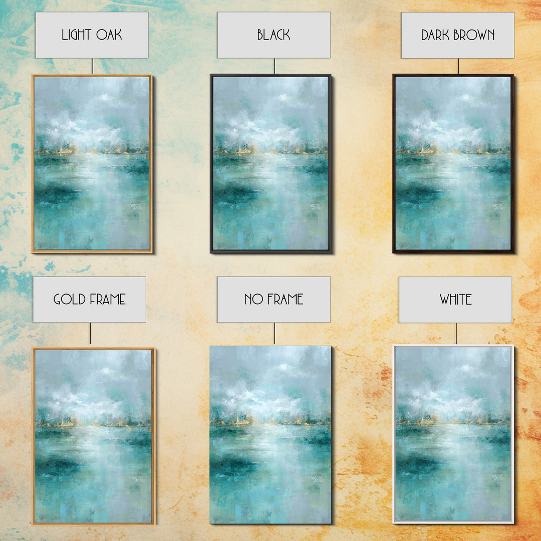 Clean Geometric Art Framed Canvas Print, Dental Office Art, Tooth Art, Office Decor, Abstract Art, Calm, Modern Decor, DOA-2x3-64