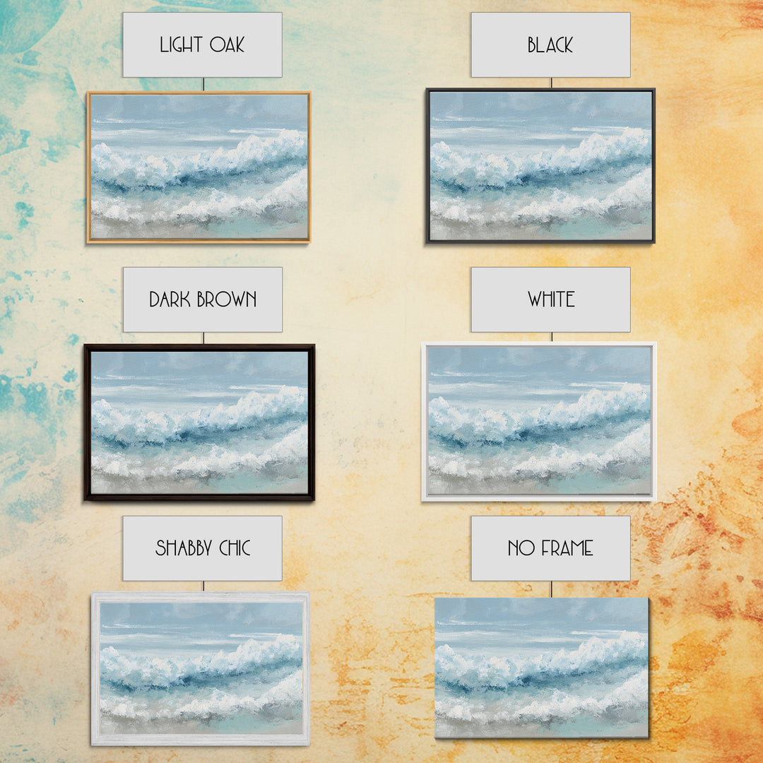 Calming Abstract Ocean Waves Canvas Print, Dental Office Art, Dental, Office Decor, Fine Art, Calm, Tooth Art, Dentistry Art, DOA-3x2-53