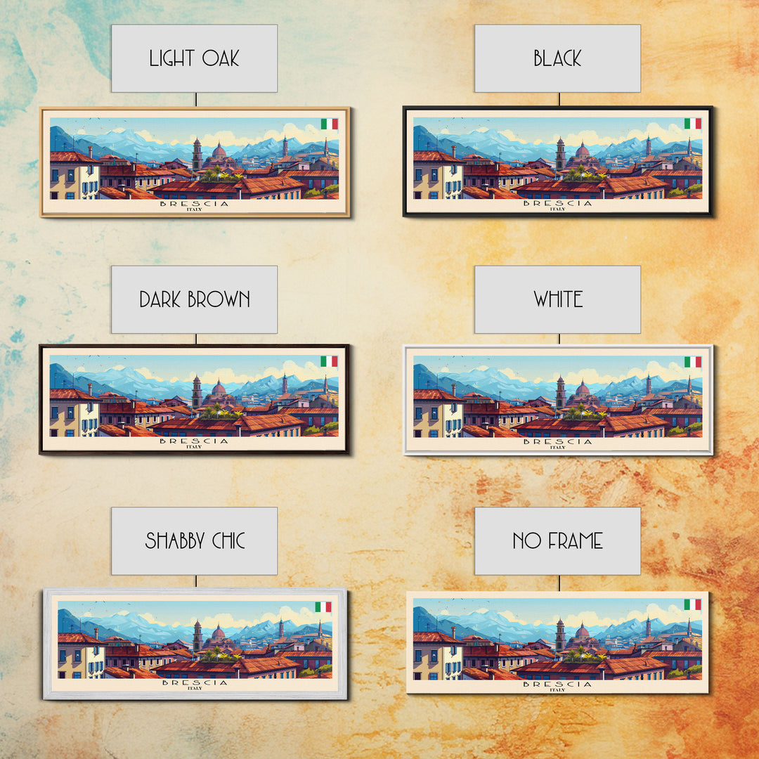 Braila Romania Travel Art, City Art, Framed Canvas Print or Metal Wall Art, Europe Travel Poster, Panoramic Wall Art, Extra Wide Wall Art