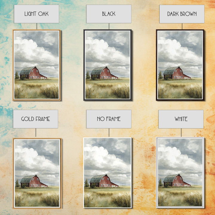 Cornfield under a Dramatic Summer Sky Canvas Print, Farmhouse Art, Minimalist Decor, Farmhouse Decor, Fine Art, Harvest, FAR-2x3-54