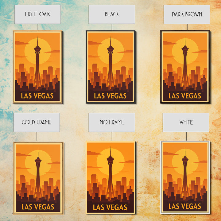 Las Vegas Travel Poster, Canvas Print, Vintage Deco Wall Art, Las Vegas Travel Art, Vintage Travel Art, Vintage Travel Print, Design 7
