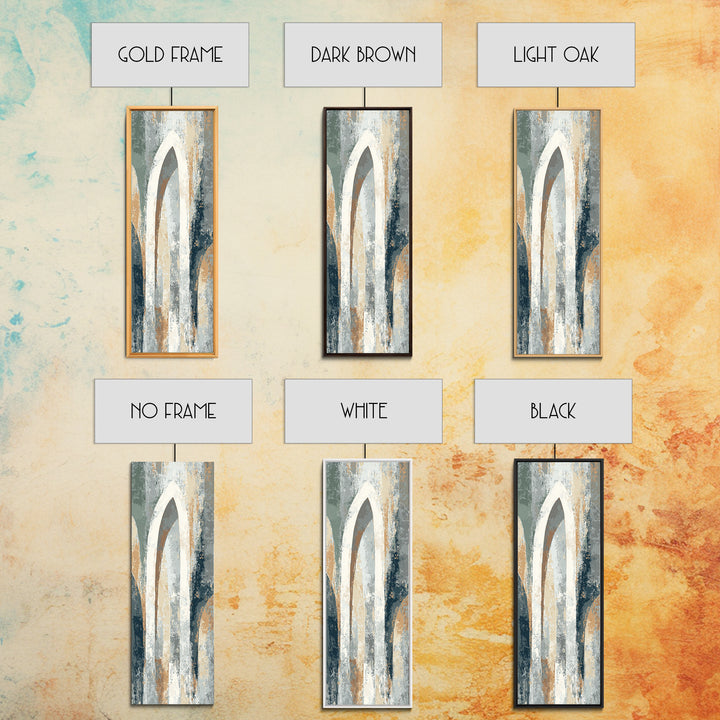 Warm Abstract Arches Canvas Print, Guest Bedroom Art, Home, Bedroom Decor, Guest, Bedroom Wall Art, Bedroom Wall Decor, GBA-1x3-39