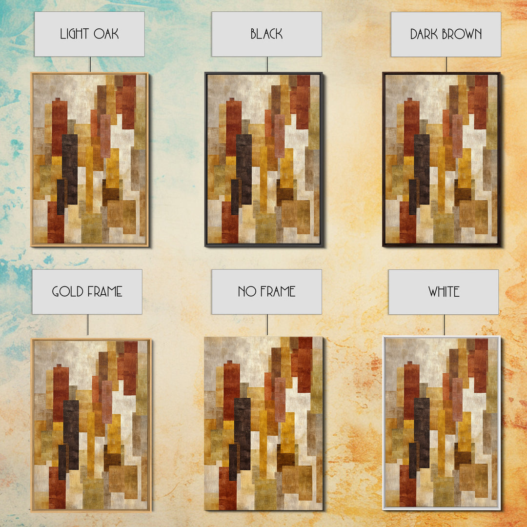 Abstract Woven Texture Framed Canvas Print, Guest Bedroom Art, Textured Painting, Bedroom Decor, Fine Art, Guest, GBA-2x3-22