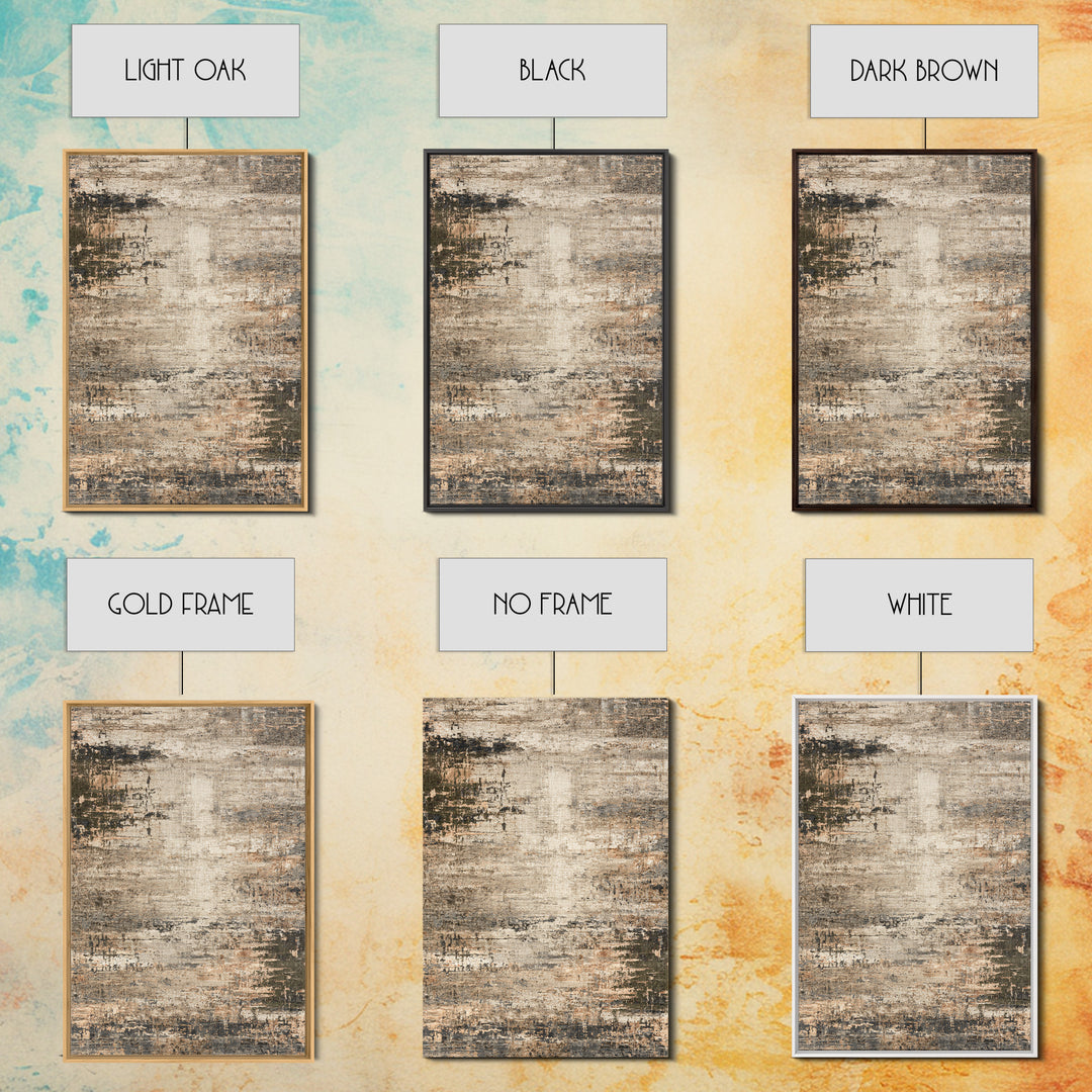 Abstract Woven Texture Framed Canvas Print, Guest Bedroom Art, Textured Painting, Bedroom Decor, Fine Art, Guest, GBA-2x3-46
