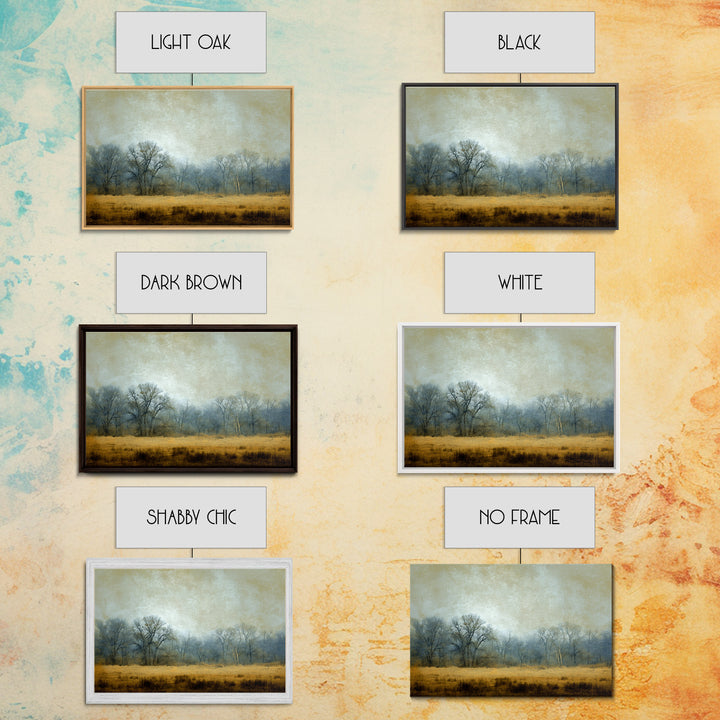 Monochrome Forest Silhouette Canvas Print, Guest Bedroom Art, Farmhouse Wall Art, Bedroom Decor, Fine Art, Guest, GBA-3x2-89