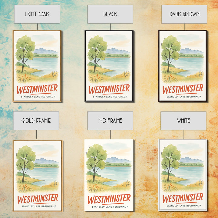 Westminster Travel Poster, Canvas Print, Illustrated City Wall Art, Westminster Wall Art, Modern Wall Decor, Retro Travel Print