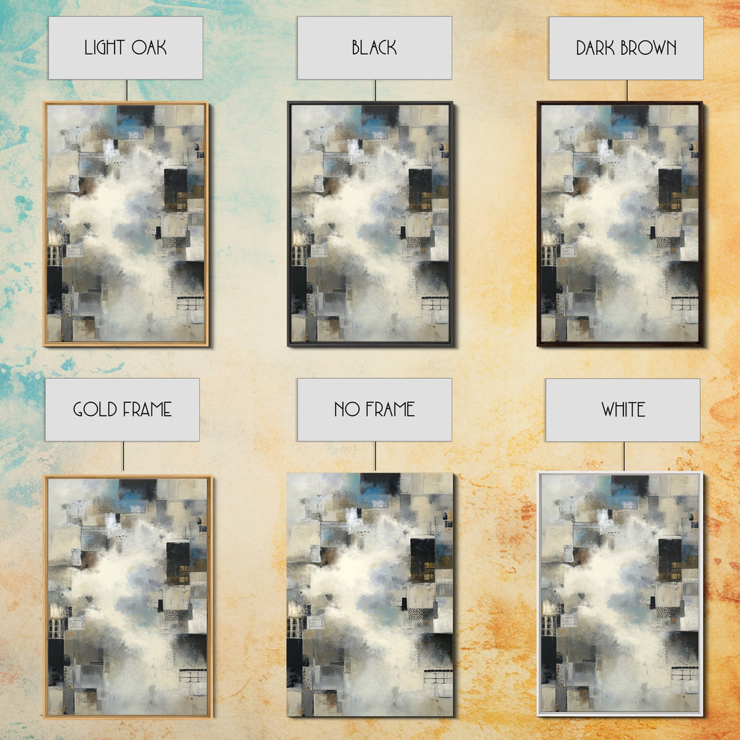 Large Cloudscape with Subtle Drama Framed Canvas Print, Hotel Art, Art Print, Hotel Decor, Fine Art, Boutique, Wall Sculpture, HOT-2x3-1