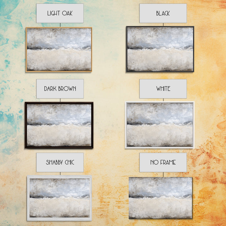 Sophisticated Neutral Abstract Framed Canvas Print, Hotel Art, Gallery Wall Set, Hotel Decor, Fine Art, Boutique, HOT-3x2-5