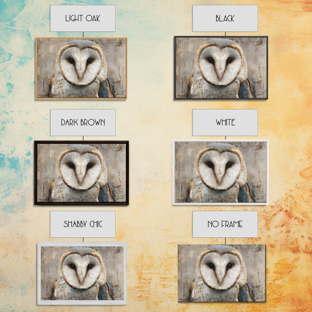 Owl Portrait Representing Wisdom Canvas Print, Law Office Art, Canvas Print, Office Decor, Fine Art, Counsel, Butterfly Art, LOA-3x2-21