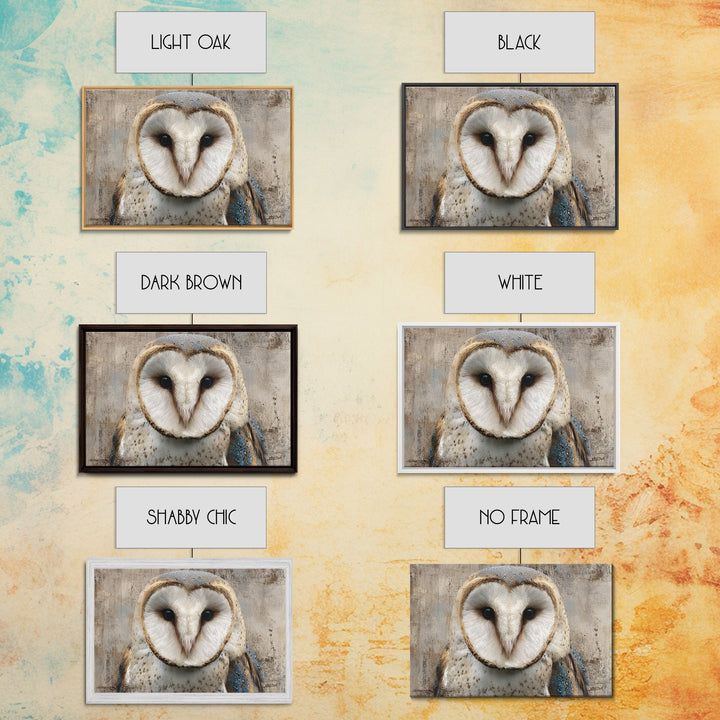 Owl Portrait Representing Wisdom Canvas Print, Law Office Art, Canvas Print, Office Decor, Fine Art, Counsel, Butterfly Art, LOA-3x2-21