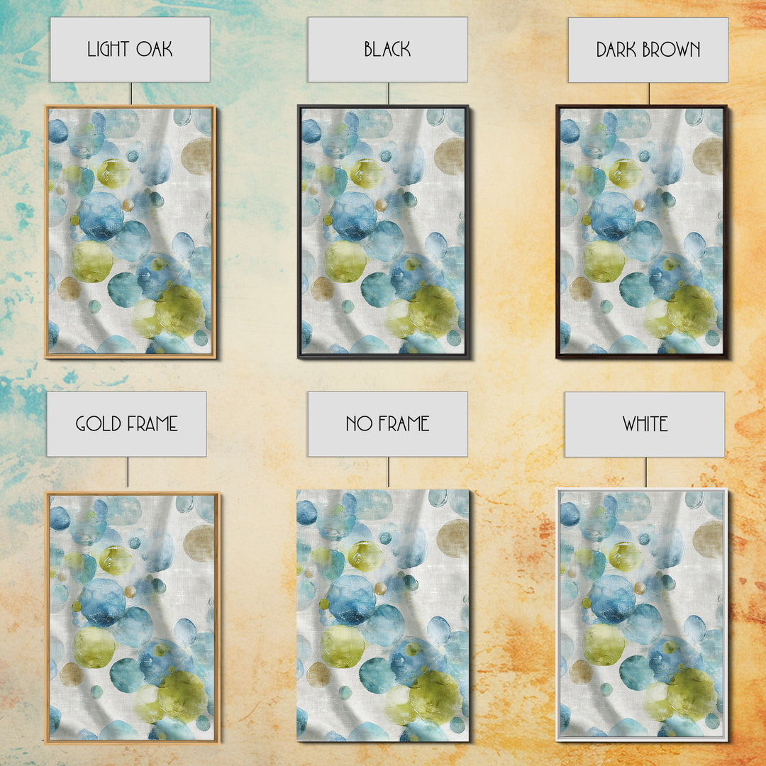 Abstract Suds and Bubbles Canvas Print, Laundry Room Art, Minimalist Decor, Living Room Decor, Abstract Art, Clean, LRA-2x3-54