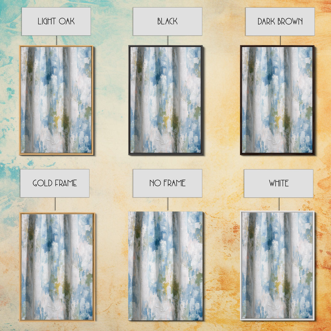Linen Texture Abstract Framed Canvas Print, Laundry Room Art, Digital Print, Living Room Decor, Clean, Custom Wall Art, LRA-2x3-68