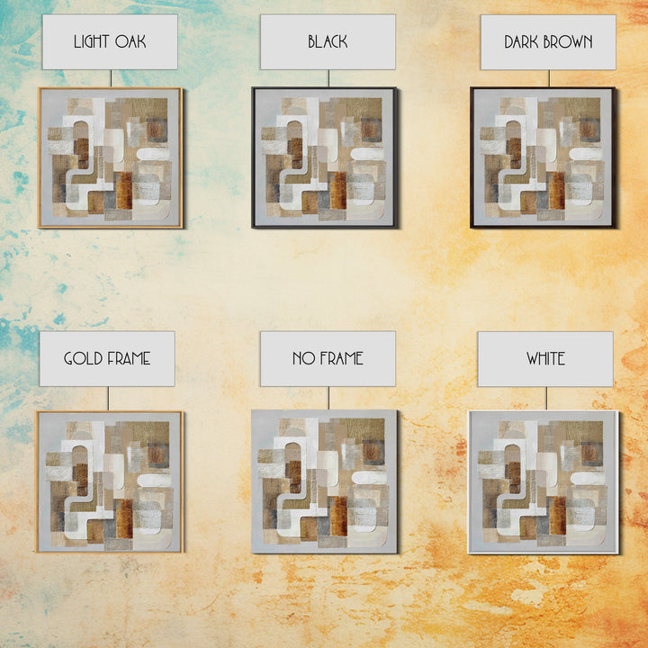 Soft Abstract Linen Texture Canvas Print, Master Bedroom, Statement Artwork, Bedroom Decor, Abstract Art, Sanctuary, MAS-1x1-75