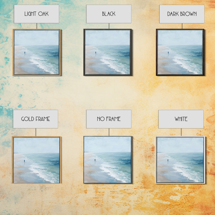 Hotel Coastal Landscape Framed Canvas Print, Master Bedroom, Wall Art, Bedroom Decor, Fine Art, Sanctuary, Bedroom Wall Art, MAS-1x1-93