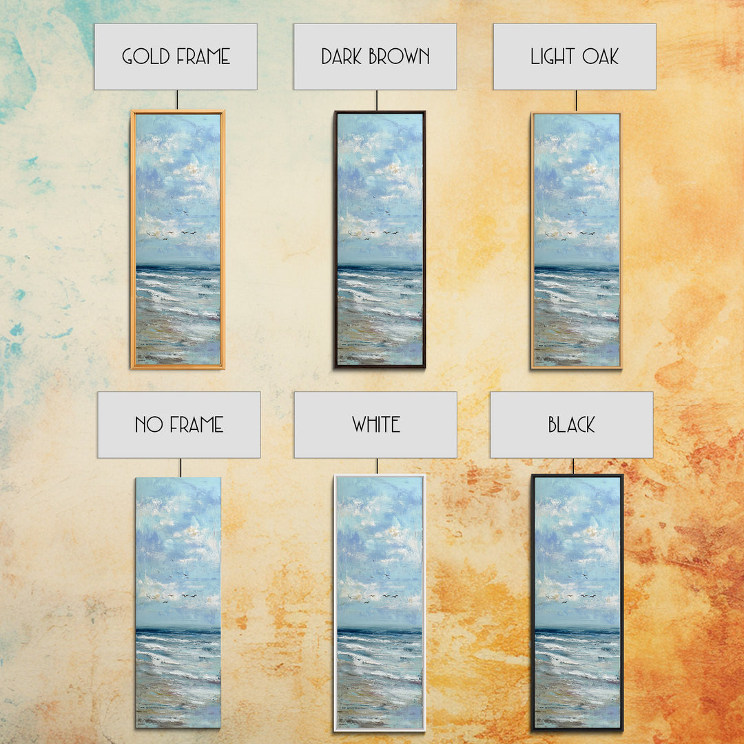 Hotel Coastal Landscape Canvas Print, Master Bedroom, Luxury Decor, Bedroom Decor, Fine Art, Sanctuary, Wedding Decor, MAS-1x3-9