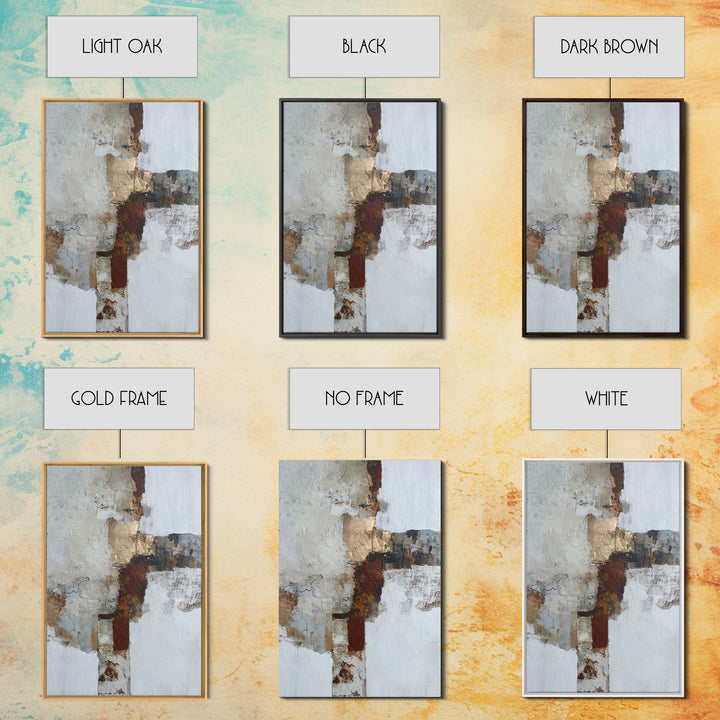 Large Cream Abstract Framed Canvas Print, Master Bedroom, Bedroom Decor, Sanctuary, Living Room Prints, Wall Decor Bedroom, MAS-2x3-25