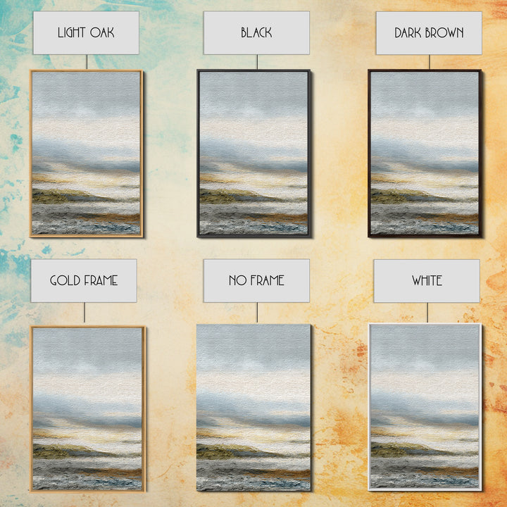 Soft Mountain Ridge Canvas Print, Master Bedroom, Bedroom Wall Art, Bedroom Decor, Oil Painting, Sanctuary, Signs for Home, MAS-2x3-45