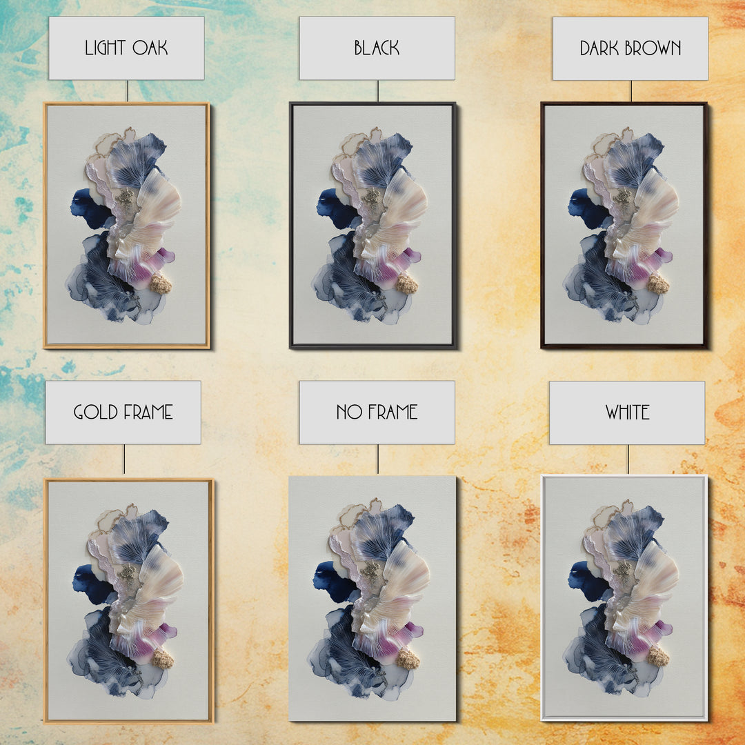 Tonal Floral Diptych Framed Canvas Print, Master Bedroom, Wall Decor, Bedroom Decor, Fine Art, Sanctuary, Farmhouse Wall Decor, MAS-2x3-46