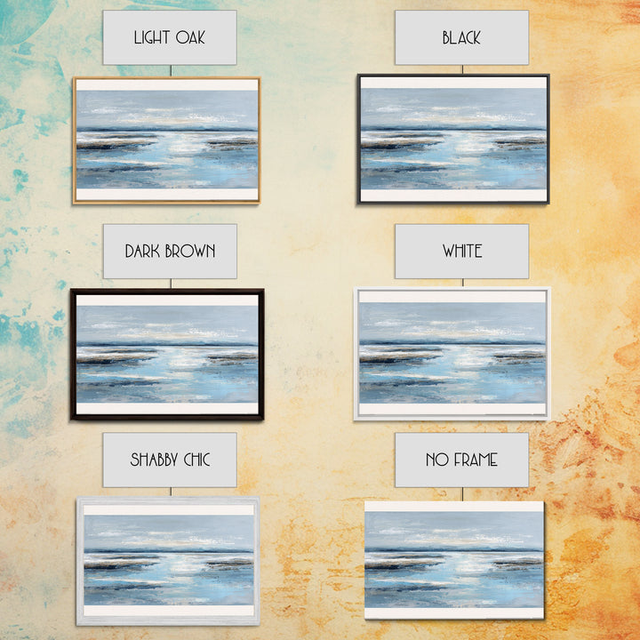 Hotel Coastal Landscape Canvas Print, Master Bedroom, Neutral Decor, Bedroom Decor, Oil Painting, Sanctuary, Home Decor, MAS-3x2-73