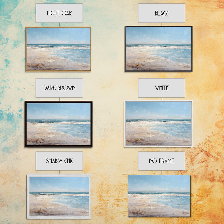Ocean Horizon with Meditative Stillness Canvas Print, Meditation Art, Black Woman Art, Living Room Decor, Fine Art, Stillness, MED-3x2-22