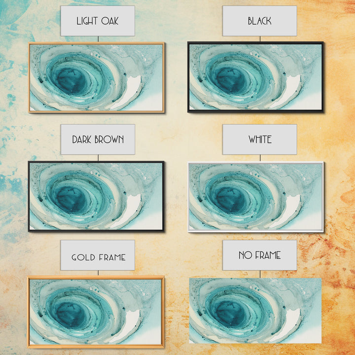Abstract Healing Spiral Framed Canvas Print, Medical Office Art, Anatomy Poster, Office Decor, Abstract Art, Calm, Modern Decor, MOA-2x1-59