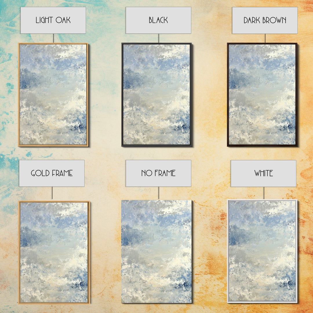 Subtle Marble Texture Framed Canvas Print, Medical Office Art, Printable Art, Office Decor, Fine Art, Calm, Medical Wall Art, MOA-2x3-75