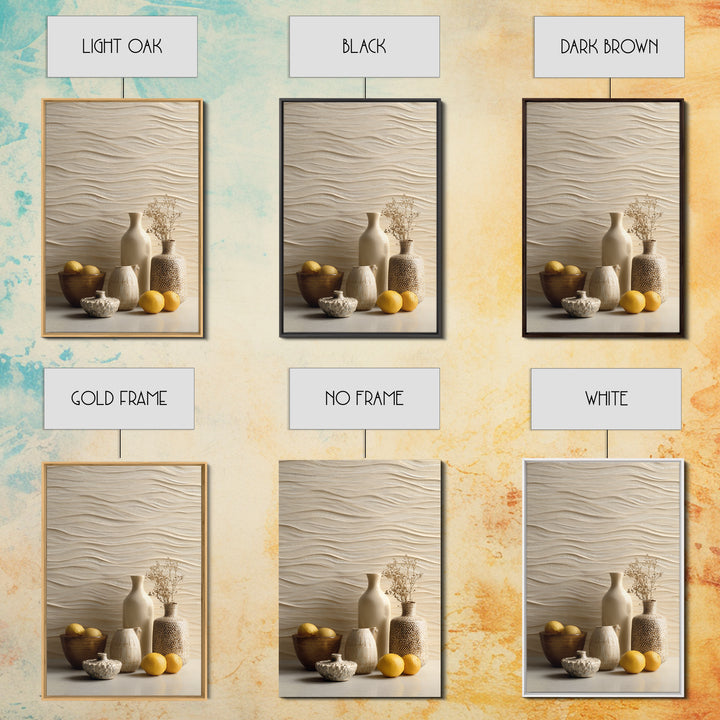 Sahara Dune Waves Framed Canvas Print, Moroccan Art, Boho Wall Art, Living Room Decor, Fine Art, Marrakesh, Map Wall Art, MOR-2x3-52