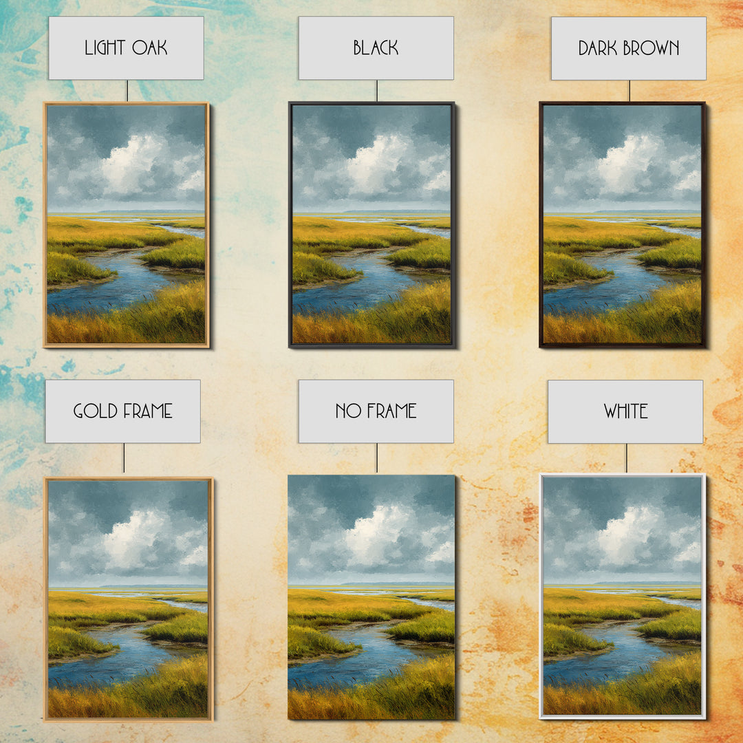 Storm Clouds over a Rolling Prairie Canvas Print, Nature Art, Poster, Living Room Decor, Fine Art, Nature, Abstract Wall Art, NAT-2x3-70