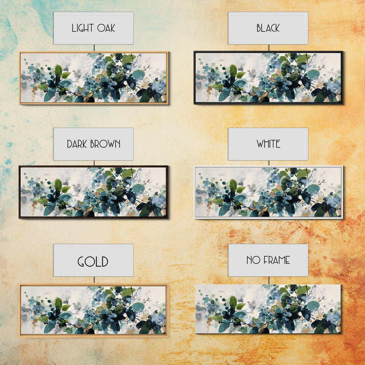 Modern Botanical Print Canvas Print, Office Art, Canvas Print, Office Decor, Oil Painting, Focus, Art Print, Room Decor, OFF-3x1-20