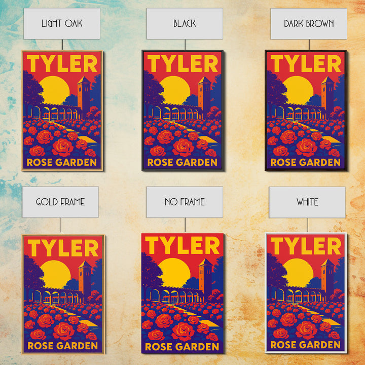 Tyler Texas Travel Poster, Canvas Print, High Contrast City Poster, Tyler City Art, Modern Wall Decor, Wanderlust Decor, Gift For Travelers