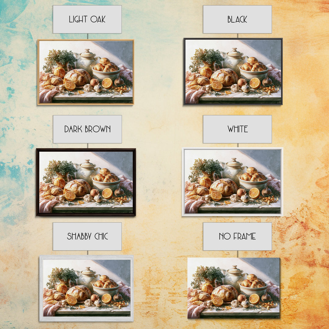 Blackboard Menu Feeling Without Readable Text Canvas Print, Restaurant Art, Neutral Decor, Restaurant Decor, Fine Art, Bistro, RES-3x2-73