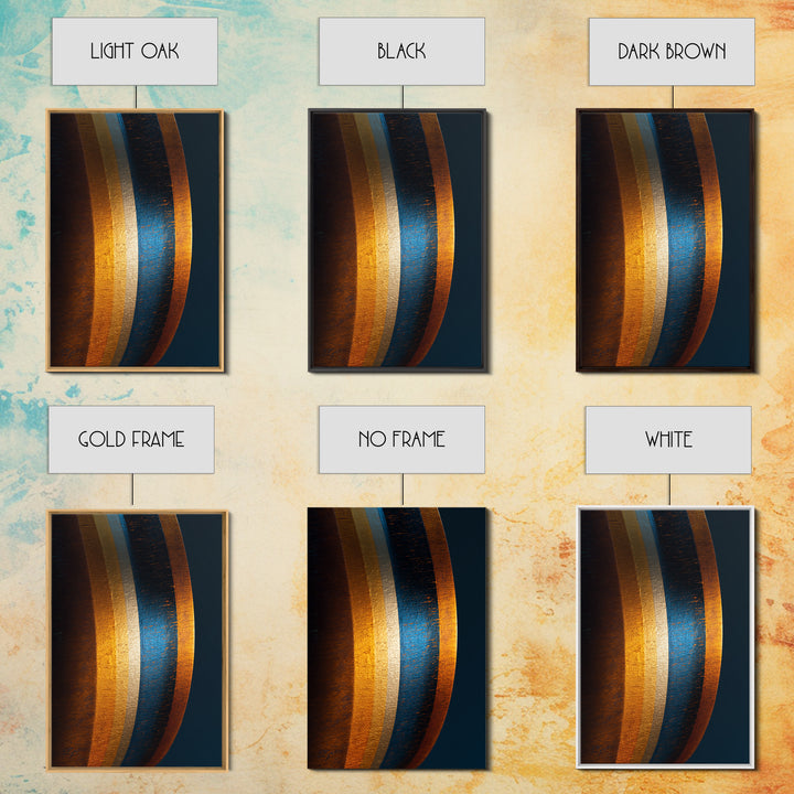 Vinyl Groove Closeup as Circular Abstract Framed Canvas Print, Recording Studio Art, Statement Artwork, Studio Decor, Analog, RSA-2x3-46