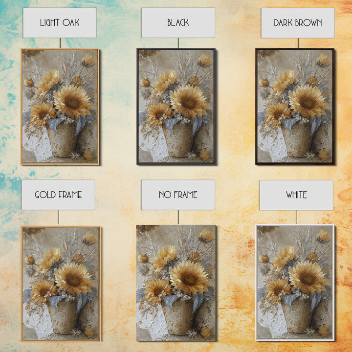 Old Boots Filled Framed Canvas Print, Rustic Art, Wall Art, Farmhouse Decor, Rustic, Living Room Decor, Abstract Wall Art, RUS-2x3-38