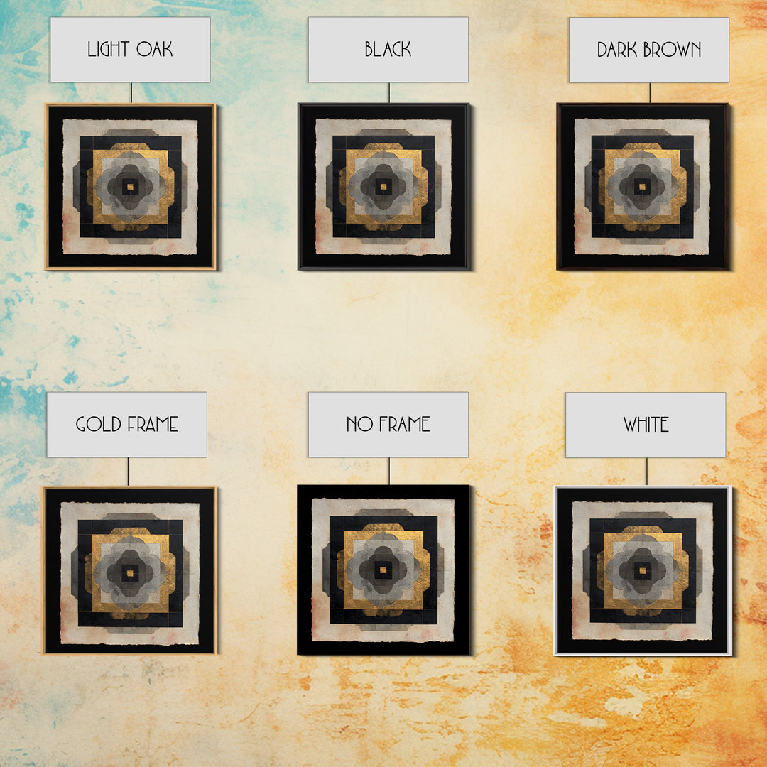 Metatron Cube with Celestial Background Canvas Print, Sacred Geometry Art, Canvas Wall Art, Living Room Decor, Abstract Art, SGA-1x1-3