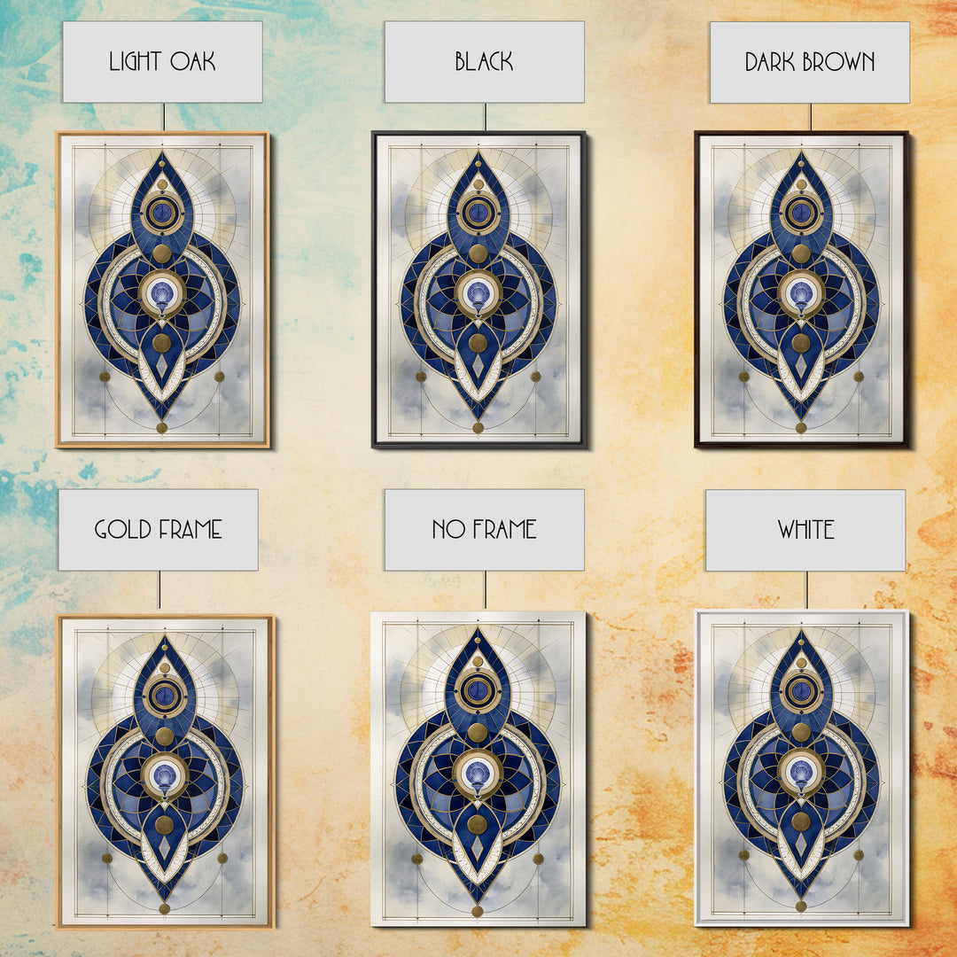 Chakra Inspired Figure in Soft Colors Canvas Print, Spiritual Art, Funky Wall Art, Living Room Decor, Fine Art, Spirit, SPI-2x3-15