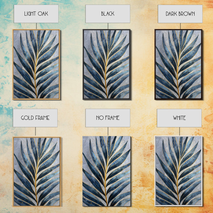 Rain Soaked Palm Leaf Closeup Canvas Print, Tropical Art, Printable Wall Art, Living Room Decor, Watercolor Art, Tropic, TRO-2x3-5