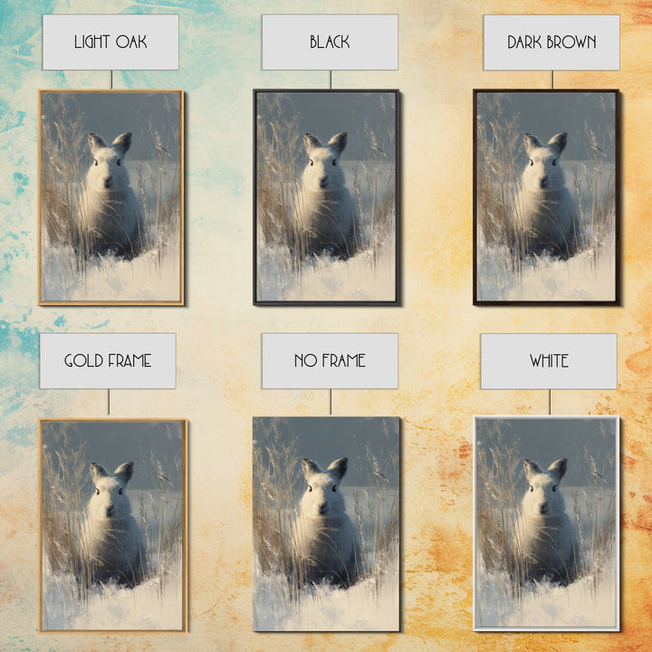 Whimsical Animal Portrait Framed Canvas Print, Wall Art, Printable Wall Art, Living Room Decor, Fine Art, Original Art, WAL-2x3-55