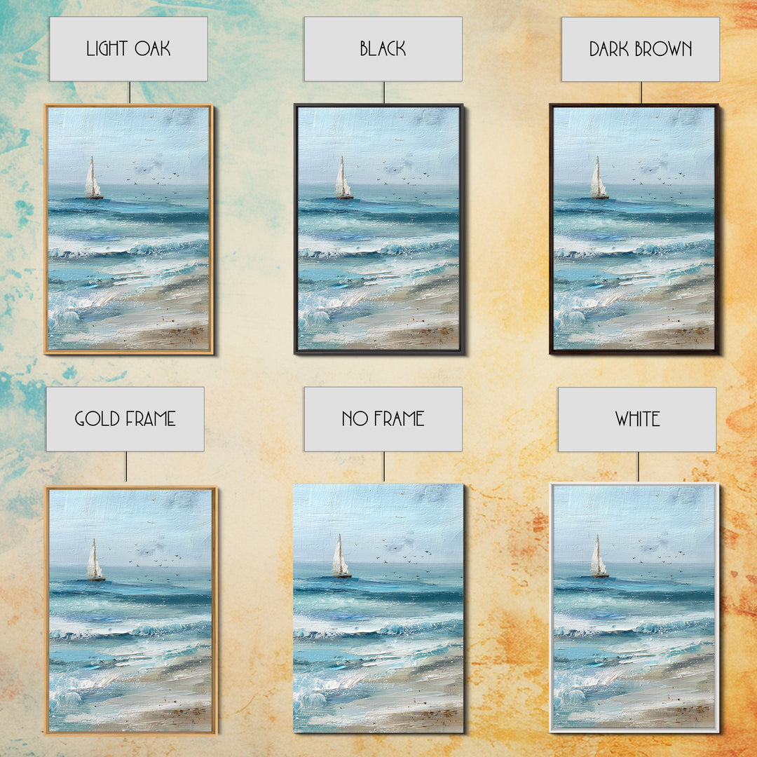 Honeymoon Coastal Sunset Framed Canvas Print, Wedding Art, Custom Portrait, Living Room Decor, Romance, Wedding Decoration, WED-2x3-97
