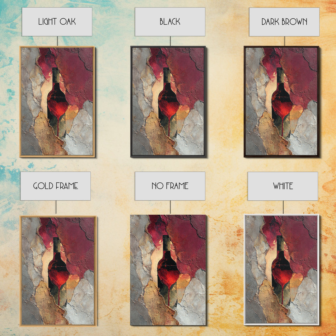 Red Wine Swirl Abstract Canvas Print, Winery Art, Wall Hanging, Winery Decor, Abstract Art, Vineyard, Preppy Wall Art, WIN-2x3-39