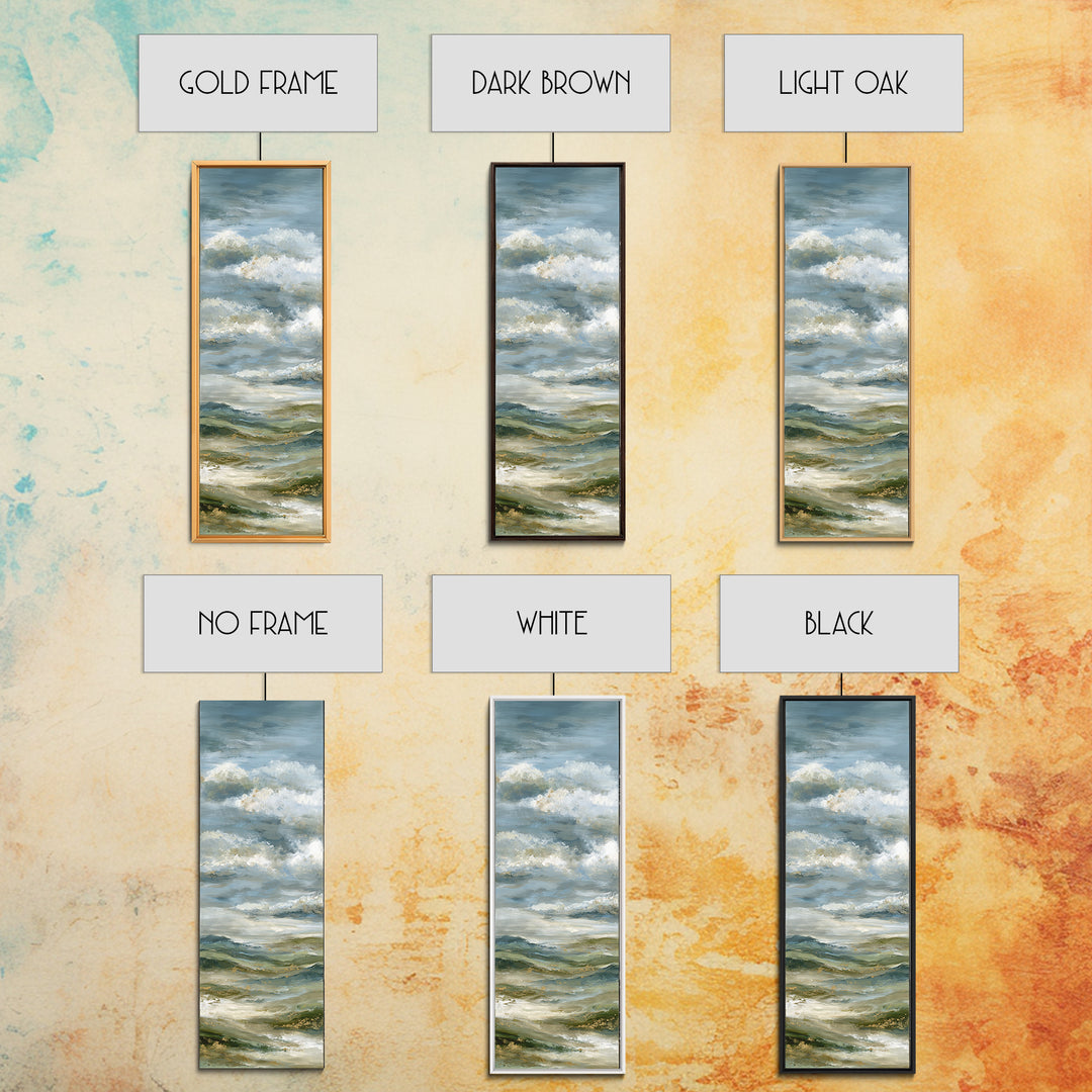 Large Cloudscape with Hopeful Light Framed Canvas Print, Waiting Room Art, Fine Art Print, Waiting Room Decor, Fine Art, Calm, WRA-1x3-4